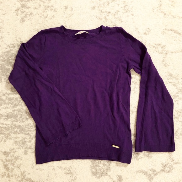 Michael kors sweaters purple Clearance